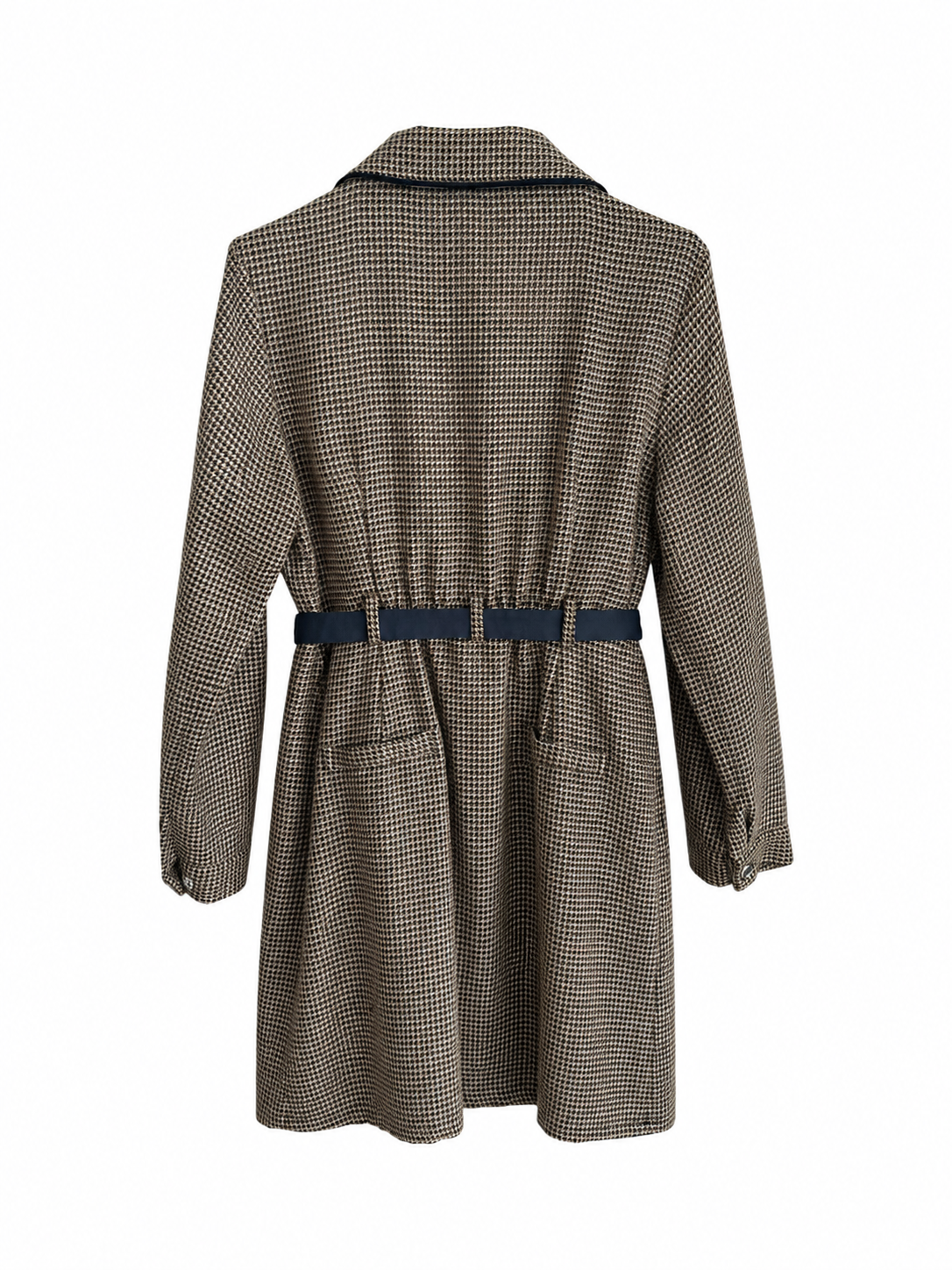 REDYAZEL Long Sleeve Dress with Belt