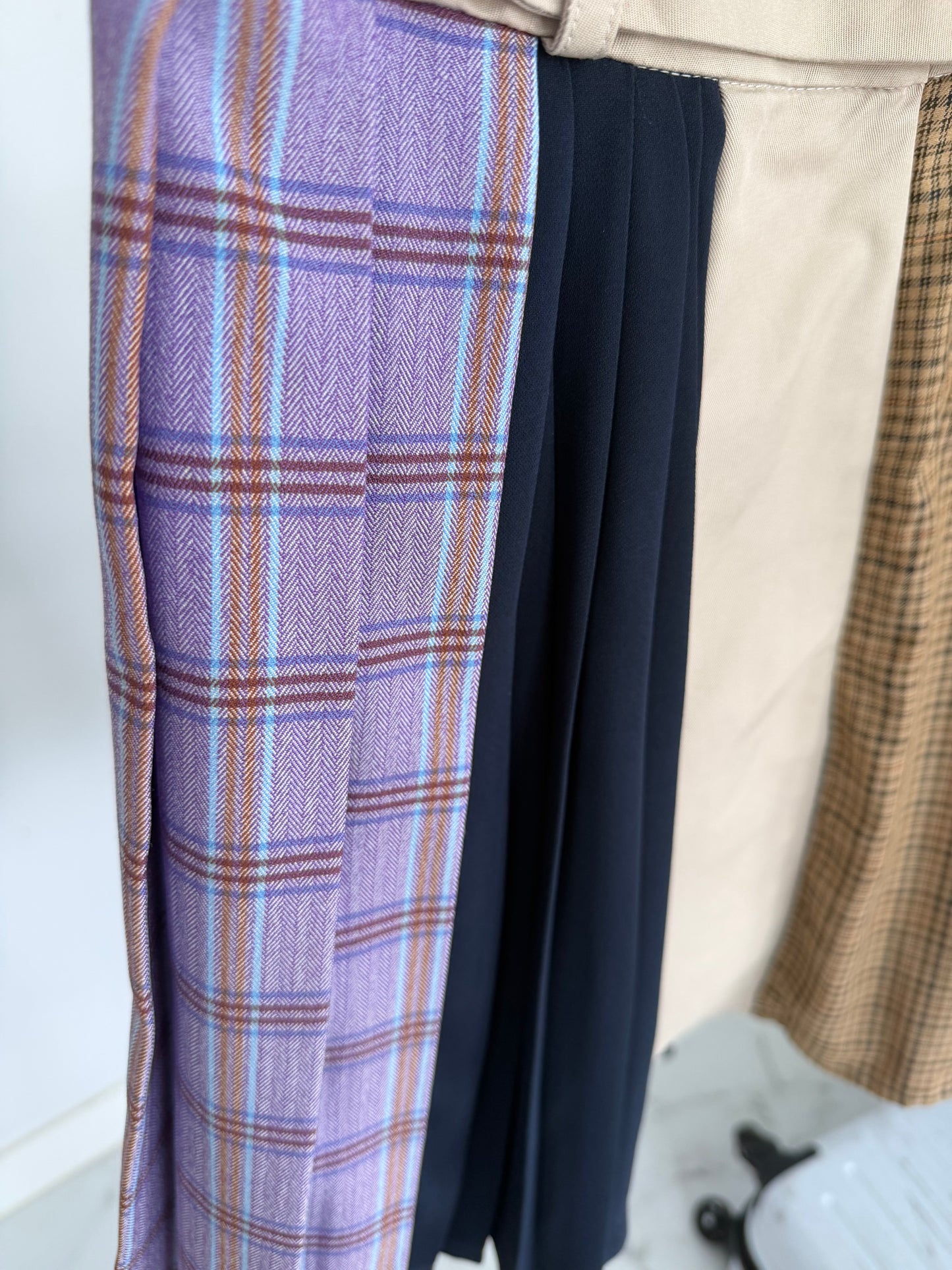 REDYAZEL Trench-coat Inspired Skirt