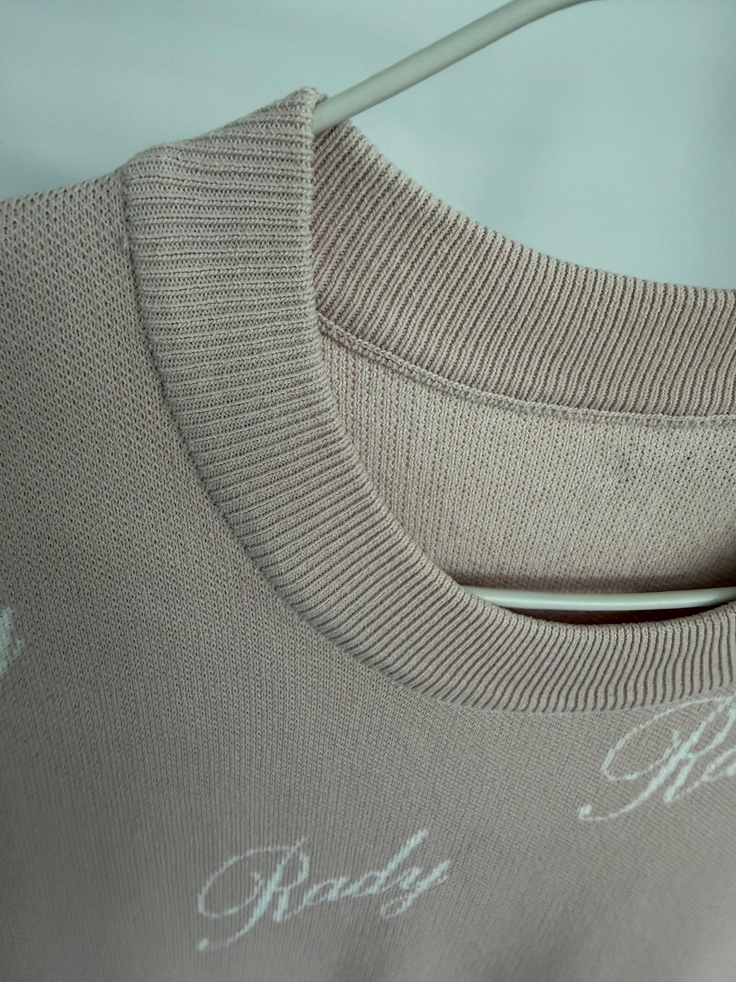 RADY Baby Pink Beige Dress Top